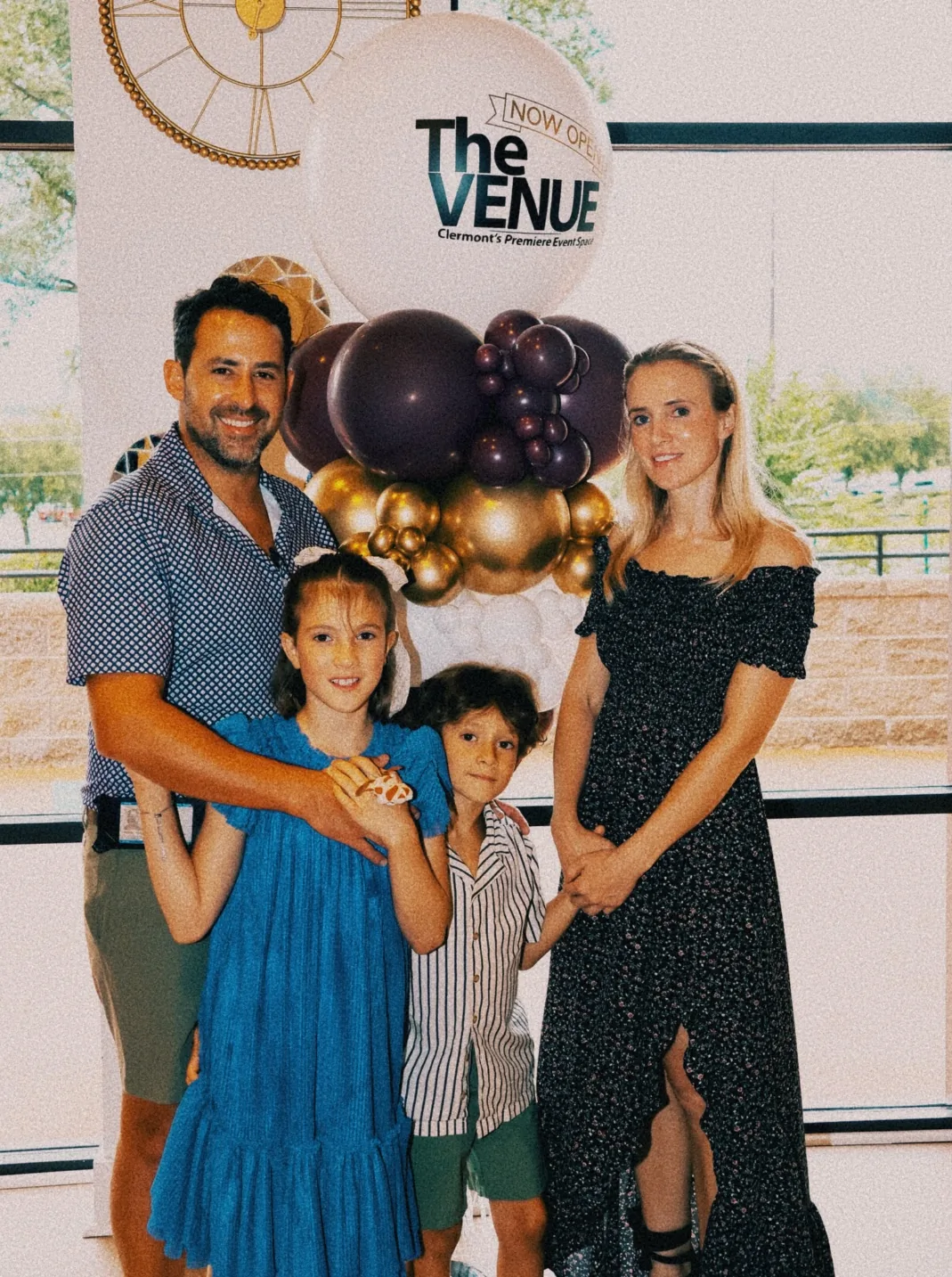 Candid moment from The Venue Clermont grand opening and ribbon cutting celebration